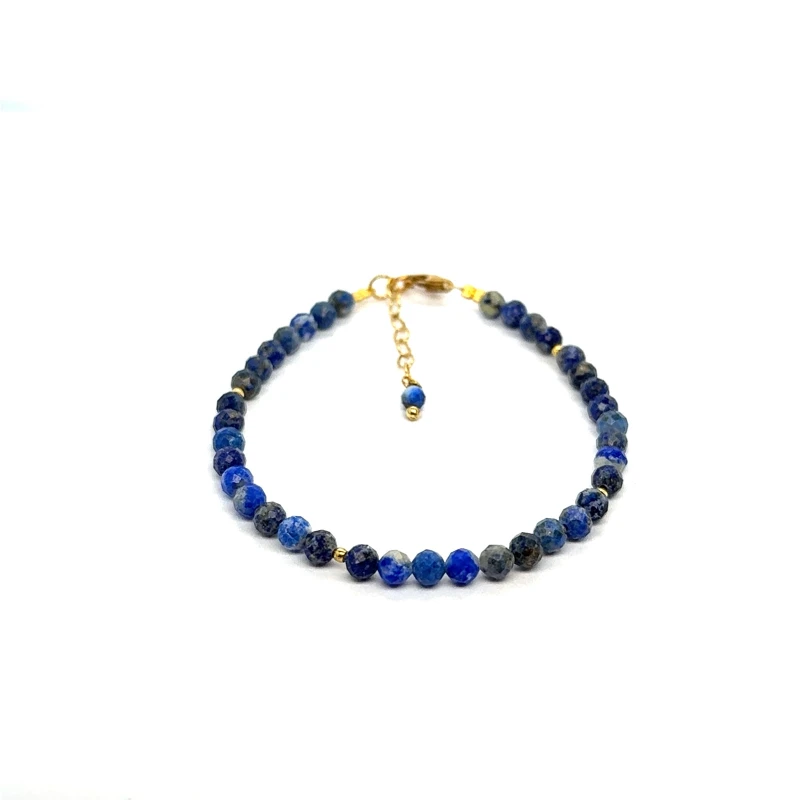 lapis lazuli fasetowana bransoletka z zapięciem ze srebra 925 6.jpeg