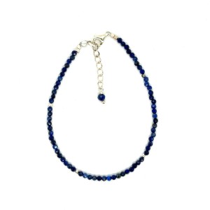 lapis lazuli fasetowana bransoletka z zapięciem ze srebra 925 1.jpeg