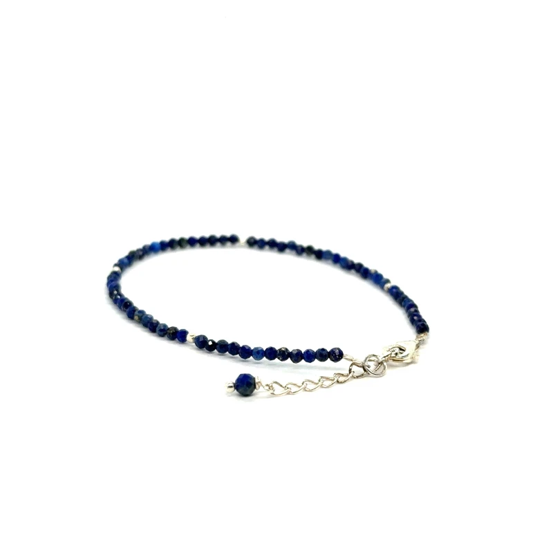 lapis lazuli fasetowana bransoletka z zapięciem ze srebra 925 4.jpeg