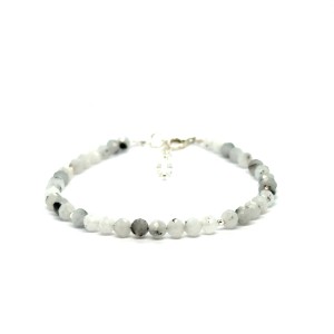 kamień księżycowy bransoletka fasetowana z zapięciem 4mm całe srebro 925 3.jpeg