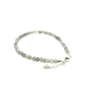 Labradoryt Całe srebro 925 Bransoletka fasetowana z zapięciem 924 4mm 1.jpeg