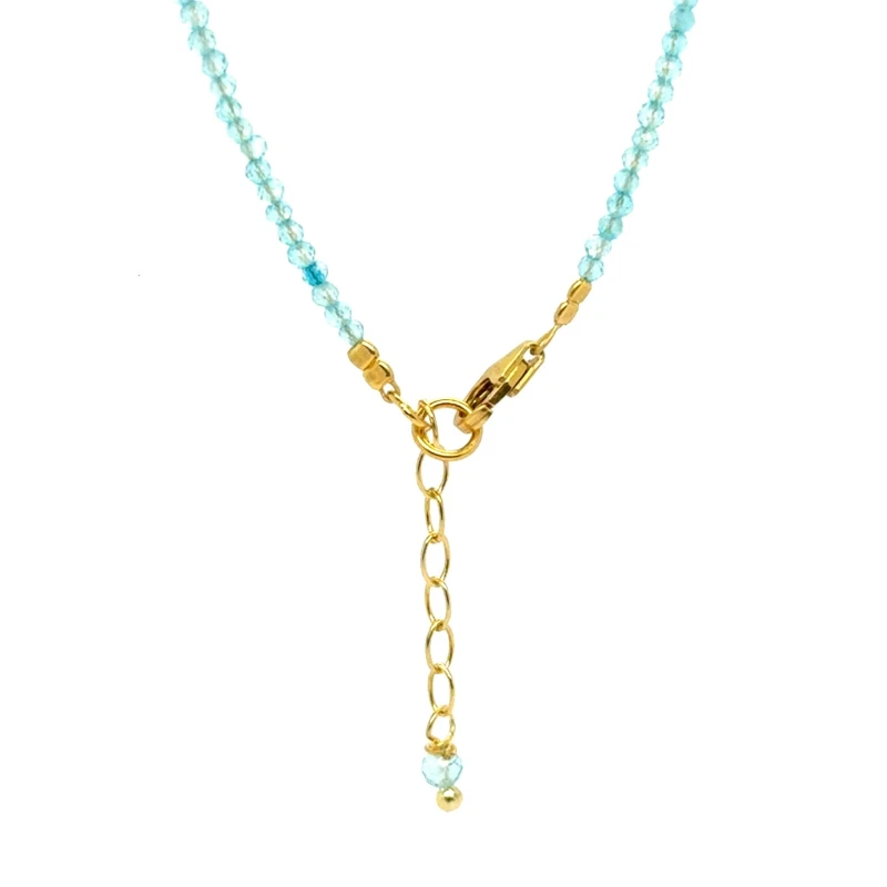 topaz bransoletka fasetowana z zapięciem całość pozłacane srebro 925 2mm 2.jpeg