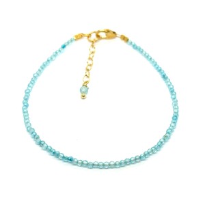 topaz bransoletka fasetowana z zapięciem całość pozłacane srebro 925 2mm 5.jpeg
