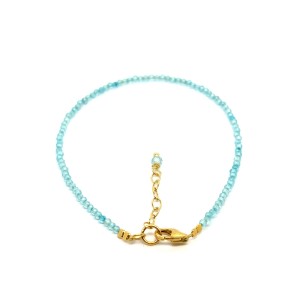 topaz bransoletka fasetowana z zapięciem całość pozłacane srebro 925 2mm 6.jpeg