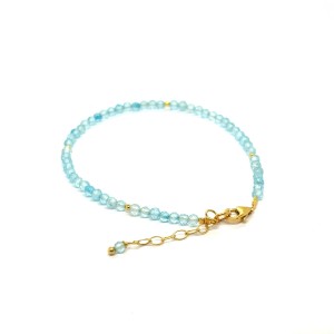 topaz bransoletka fasetowana z zapięciem całość pozłacane srebro 925 3mm 1.jpeg