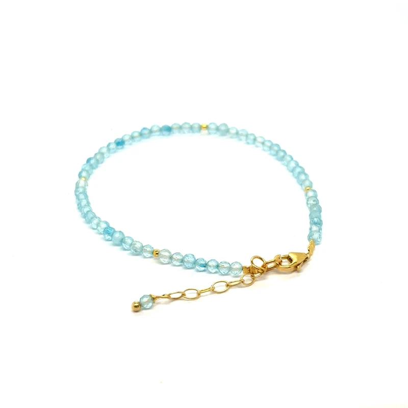 topaz bransoletka fasetowana z zapięciem całość pozłacane srebro 925 3mm 1.jpeg