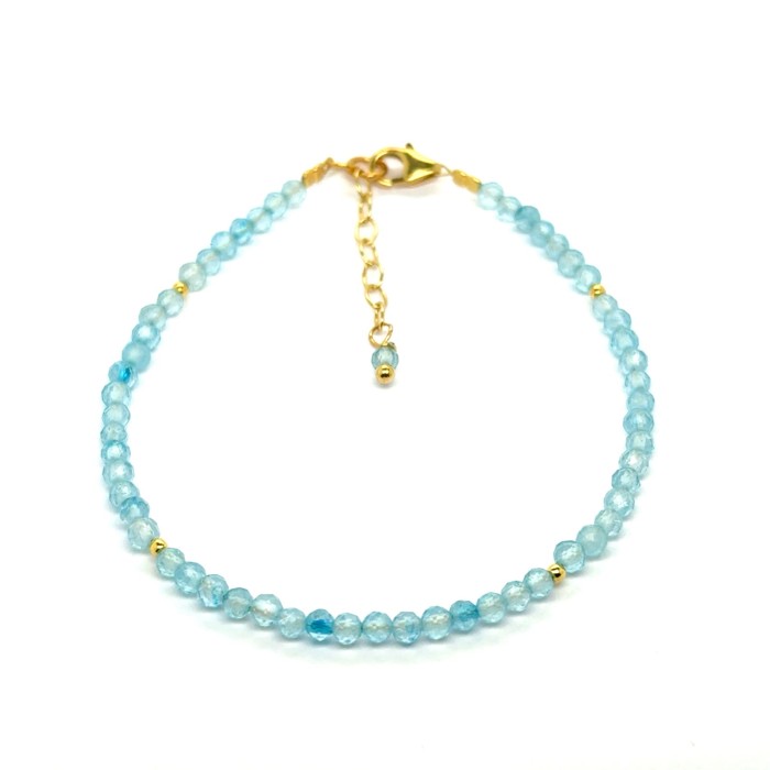 topaz bransoletka fasetowana z zapięciem całość pozłacane srebro 925 3mm 4.jpeg