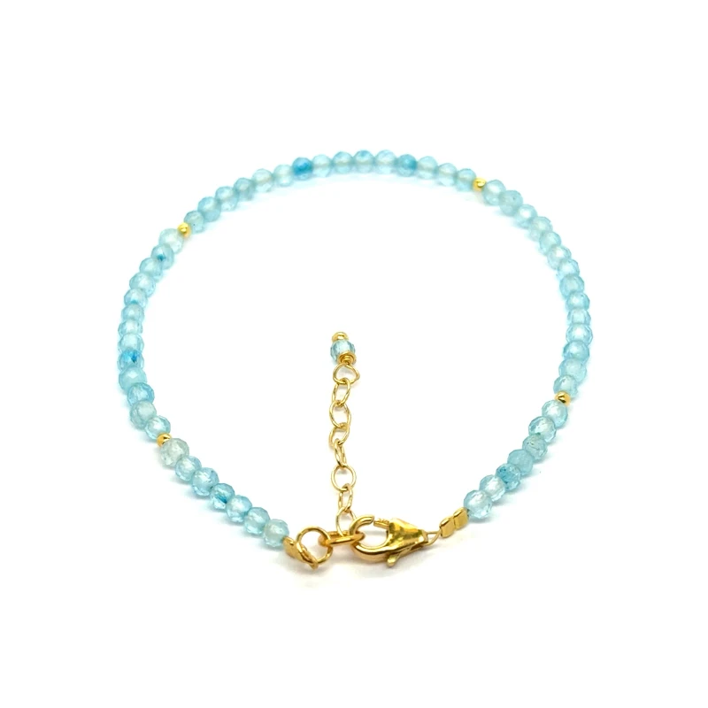 topaz bransoletka fasetowana z zapięciem całość pozłacane srebro 925 3mm 5.jpeg