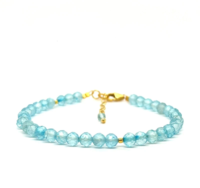 topaz bransoletka fasetowana z zapięciem całość pozłacane srebro 925 4mm 3.jpeg