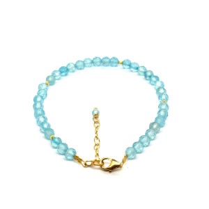 topaz bransoletka fasetowana z zapięciem całość pozłacane srebro 925 4mm 5.jpeg