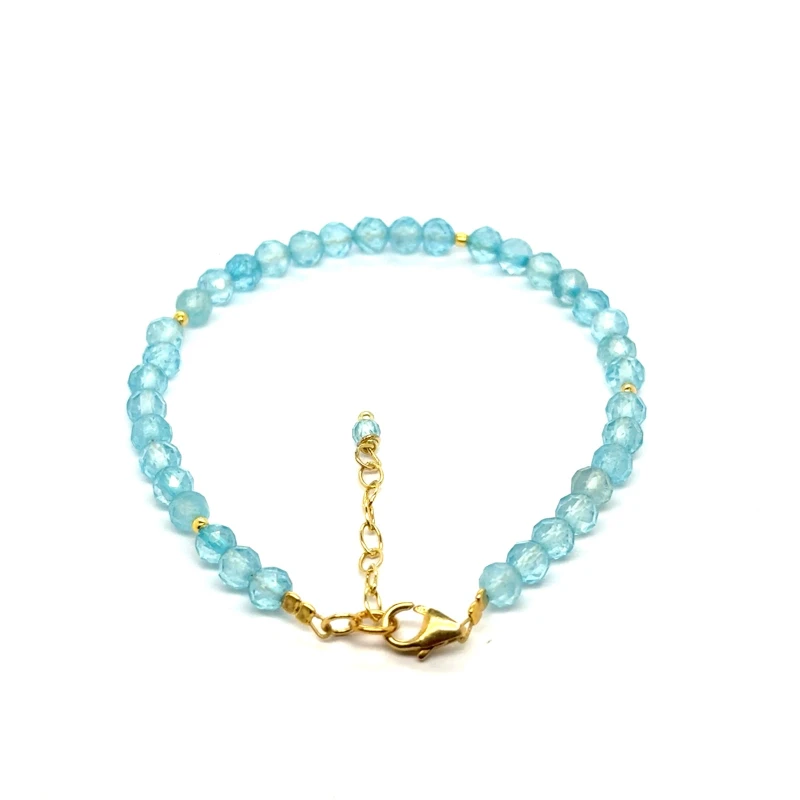 topaz bransoletka fasetowana z zapięciem całość pozłacane srebro 925 4mm 5.jpeg